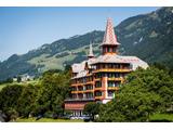 Außenansicht des Paxmontana Jugendstil-Hotel Paxmontana 